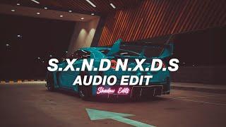 s.x.n.d n.x.d.s - green orxnge x send 1『edit audio』