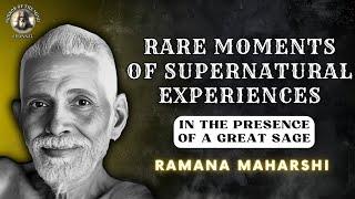 When RAMANA MAHARSHI revealed his powers | Experiences of Rangan (Maharshi's childhood friend)