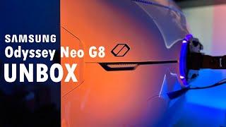 Samsung Odyssey Neo G8 Unbox