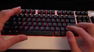 HAVIT X1 Gaming Keyboard Review - By TotallydubbedHD