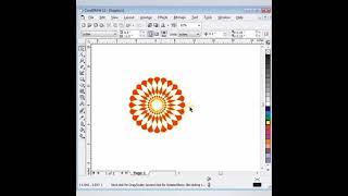 corel draw design|color full design |#shorts #corel #coreldraw_2021