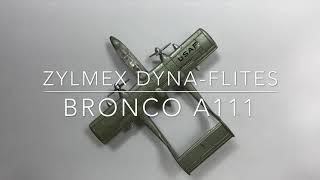 Zylmex Bronco A111 OV-10 North American Rockwell Dyna-Flites Die-Cast Toy Airplane sold by Zee