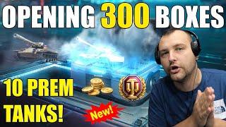 Opening *NEW* 300 Lockboxes in World of Tanks!