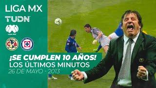 ¡INOLVIDABLE! Hace DIEZ AÑOS AMÉRICA fue CAMPEÓN ante CRUZ AZUL en una FINAL DE PELÍCULA | TUDN