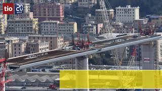 Genova: finito il sollevamento della campata che attraversa il Polcevera