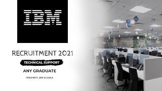 IBM Recruitment 2021 | IBM Jobs for Fresher|IBM Recruitment Process For Freshers 2021| Latest Jobs