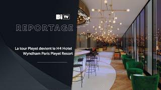 La tour de bureaux Pleyel se transforme en hôtel resort