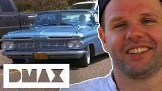 Emotional Moment As Man Swaps His Wheelchair For A Customised ’59 Impala! | Extreme Car Hoarders
