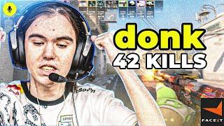 CS2 POV | donk Faceit Ranked (DUST2) with Magnojez 42-17