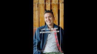 Was macht Sean wohl wenn er im ZDF Morgenmagazin merkt, dass er seine Kopfhörer vergessen hat,