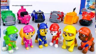 Paw Patrol Big Pup Trucks Toys Unboxing ASMR| Meet Chase, Marshall, Skye, Rocky and Friends!