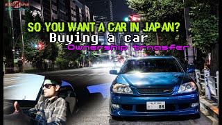 Buying a car in Japan