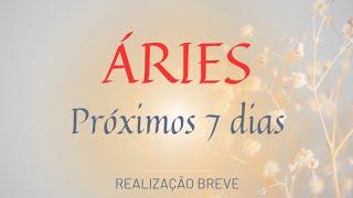 ️ ÁRIES || PRÓXIMOS 7 DIAS|||  REALIZAÇÃO BREVE