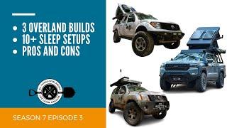 3 Overlanding Builds, 10+ Overlanding Sleep Set Ups, and All the Pros and Cons of Each