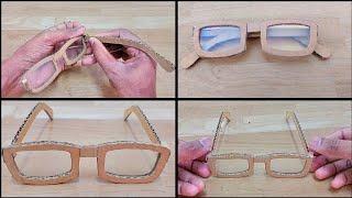 How To Make Glasses Out Of Cardboard DIY