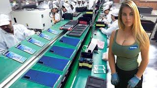 Secret Samsung Factory: Smartphones Manufacturing process by Robots – Assembly line