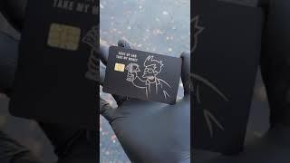 Custom Luxury Metal Credit Card