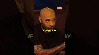 Thierry Henry On How Playing Wingback Helped His Career 