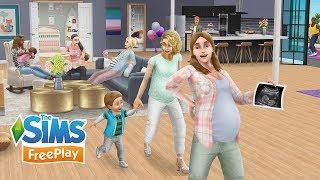 The Sims FreePlay Pregnancy Update Trailer