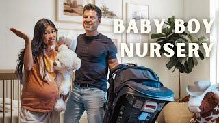 OFFICIAL NURSERY TOUR FOR OUR BABY BOY!