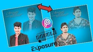 Picart Double Exposure Editing || Picart Photo Editing || How To Picart Double Exposure Editing