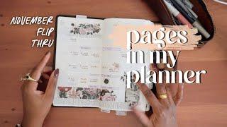 November Flip Through | Sterling Ink Common Planner