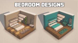 Minecraft: Bedroom Designs / Ideas !