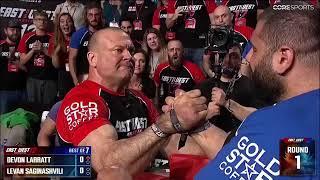 Devon Larratt vs Levan Saginashvili - Historic first round