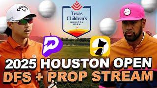 2025 Houston Open DFS + Prop Stream : GPP Strategy, Outright Bets, Prize Picks + Underdog Props