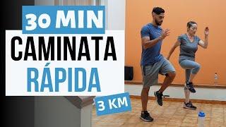 CAMINATA RÁPIDA 3 Kilómetros// Cardio sin saltos // Pierde grasa caminando | Sergio Orduz