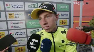 Matthew Brennan - Interview at the finish - Stage 1 - Volta Ciclista a Catalunya 2025