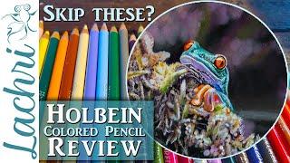 Holbein Colored Pencil Review from a Professional Artist - Lachri