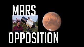 MARS Opposition 2020 from a backyard telescope