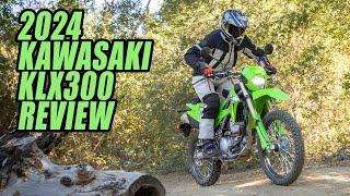 A Street Rider Tries a Dirtbike: The 2024 Kawasaki KLX300 and KLX300SM