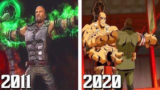 Ermac Ripping Off Jax's Arms vs Goro Ripping Off Jax's Arms Comparison!