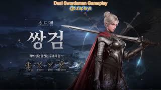 Dual Swordsman Class Gameplay Preview - Night Crows #shorts