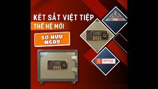 Giới Thiệu Két Sắt Việt Tiệp Mini Điện Tử Chống Cháy Đời Mới Nhất - Tổng Kho Két Sắt