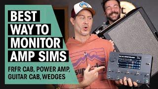 Best Ways To Amplify Amp Modellers | FRFR or Guitar Cab? | Thomann