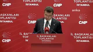 Özgür Özel İl Başkanları Toplantısı'nda