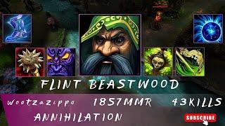 HoN | Mid Wars | Flint Beastwood | wootzazippo | 1857 MMR