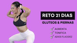 RETO 21 días  // Ejercicios para Glúteos y Piernas en casa | Rutina 01