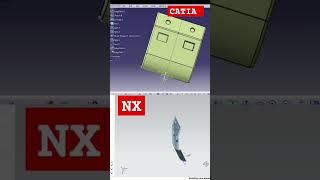 CATIA Vs  NX. what is plastic trim How to understand plastic trim #design #automobile #automation...