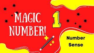 Early Math Skills: Magic Number 1 🪄