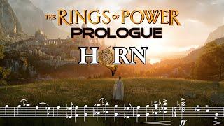 The Rings of Power - Prologue || French Horn Cover