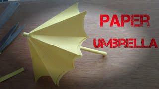 How to make a paper Umbrellas that Open &close//Origami Umbrella2024.