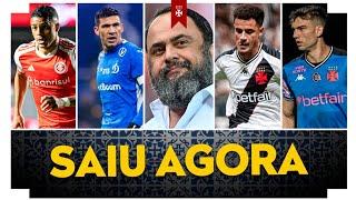 SAIU AGORA: +2 REFORÇOS, 5 RENOVAÇÕES, SAÍDAS E VENDA DO VASCO!