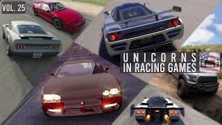 Unicorns in Racing Games (Rare Cars) (Volume 25 / USA Special)