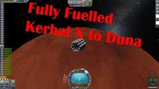 Landing a Fully Fuelled Kerbal X on Duna | KSP 1.6