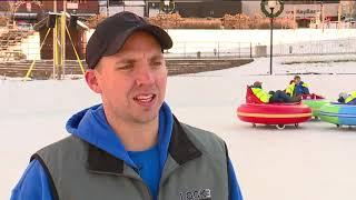 Ice bumper cars? Lock 3 in Akron has new winter attraction