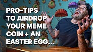 How to Airdrop a MEME COIN to Your Community (Beginner's Guide)